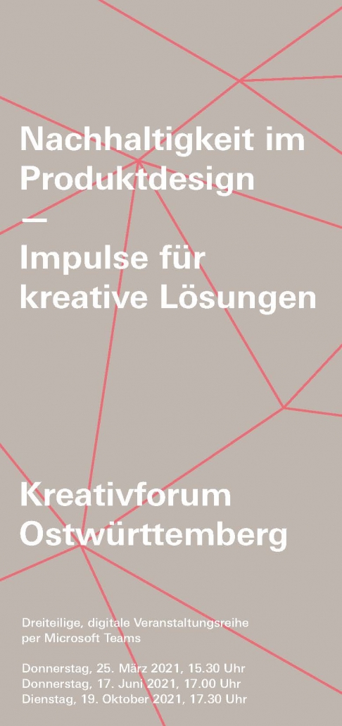 Flyer Kreativforum Ostwürttemberg 2021